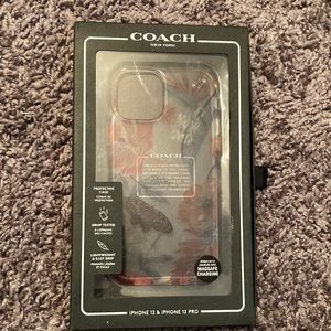 Brand new Coach iPhone 12 and 12 pro case.